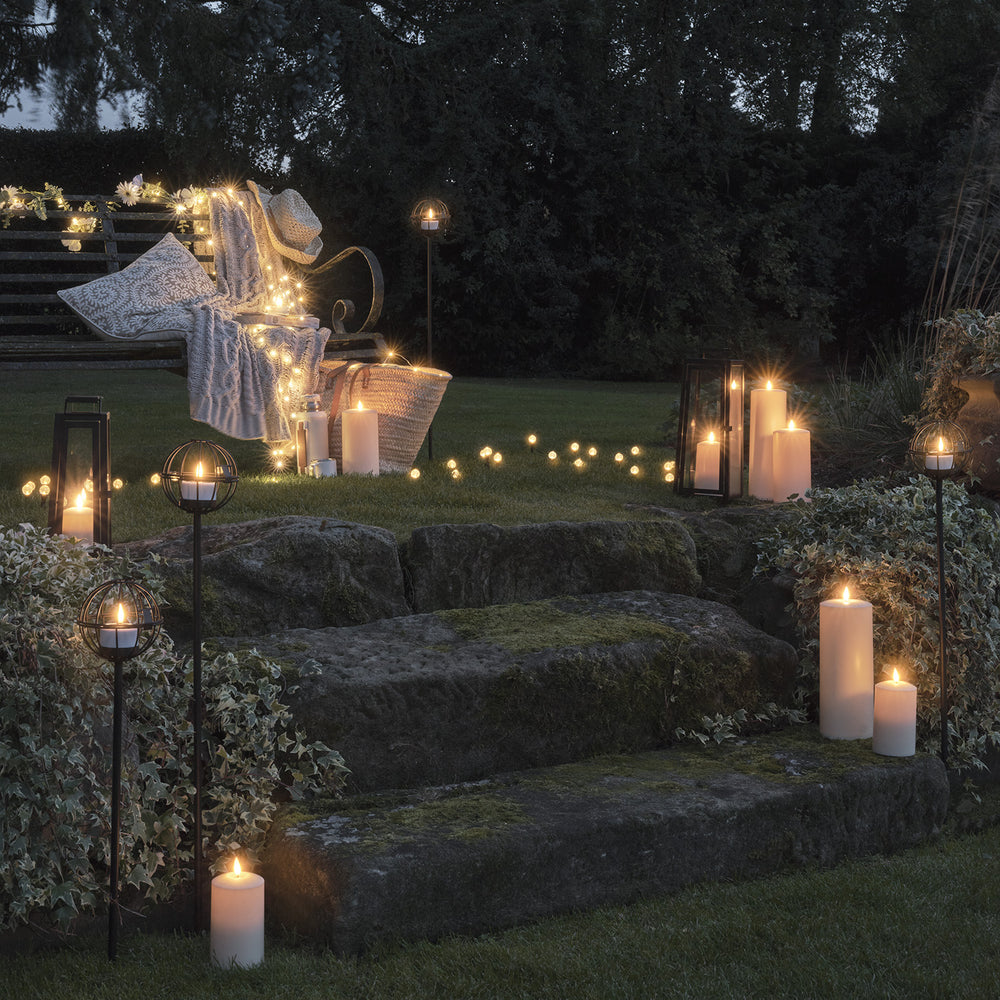 Pacific Mini Bubble Solar Stake Lights | Summer Garden Decoration