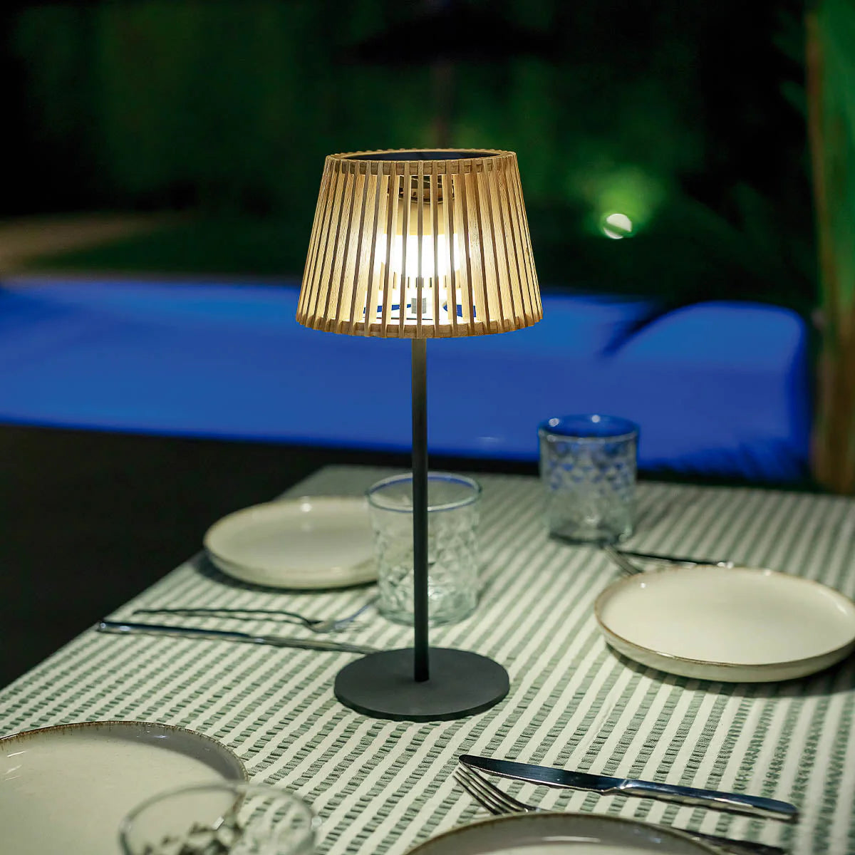 Okinawa Table Solar Powered Lamp