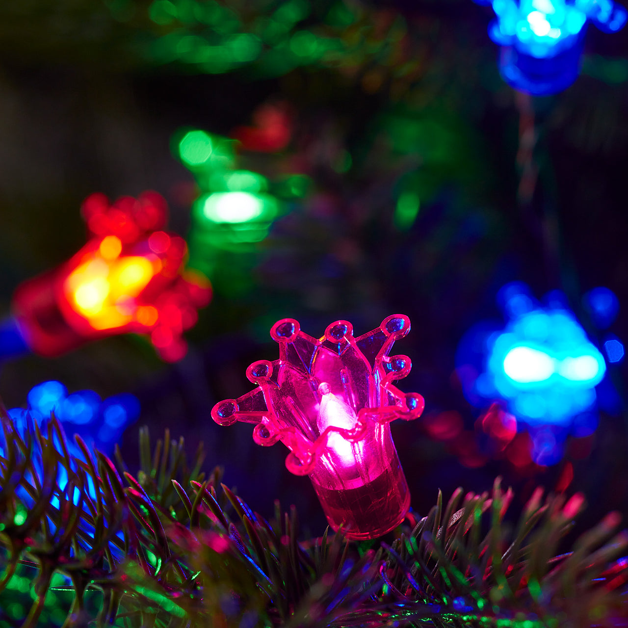 150 Multi Coloured Pickwick Christmas Tree Lights