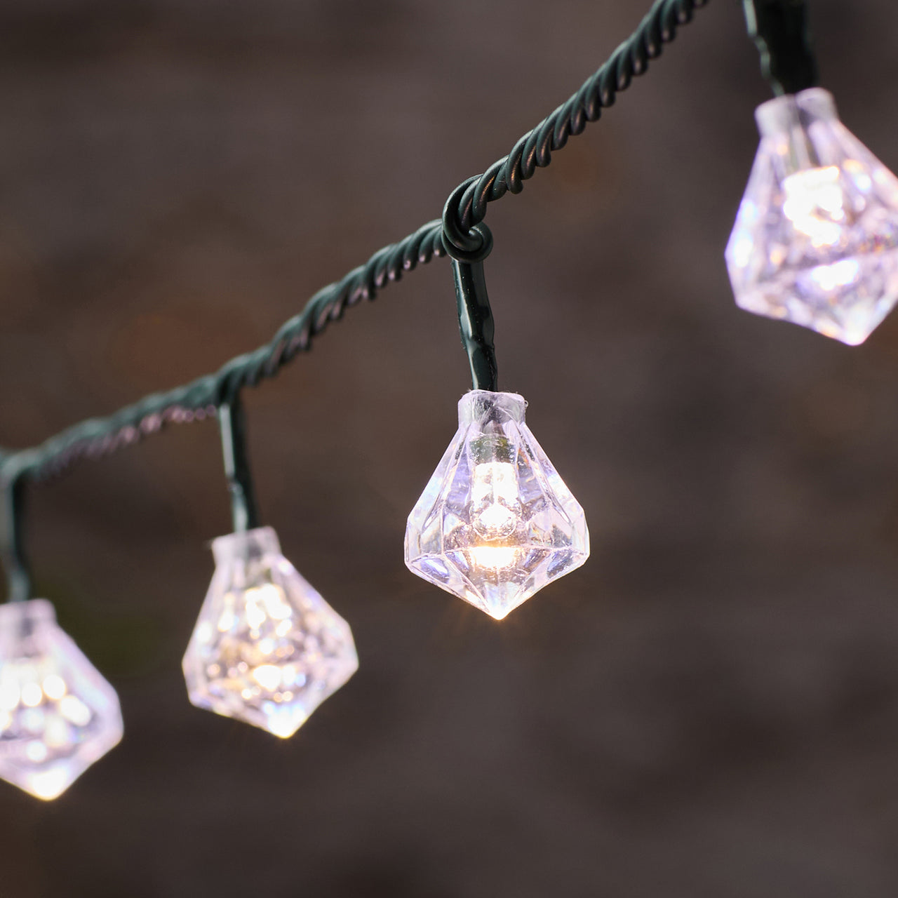 15m Dual LED Diamond Cap Outdoor Christmas Tree Lights