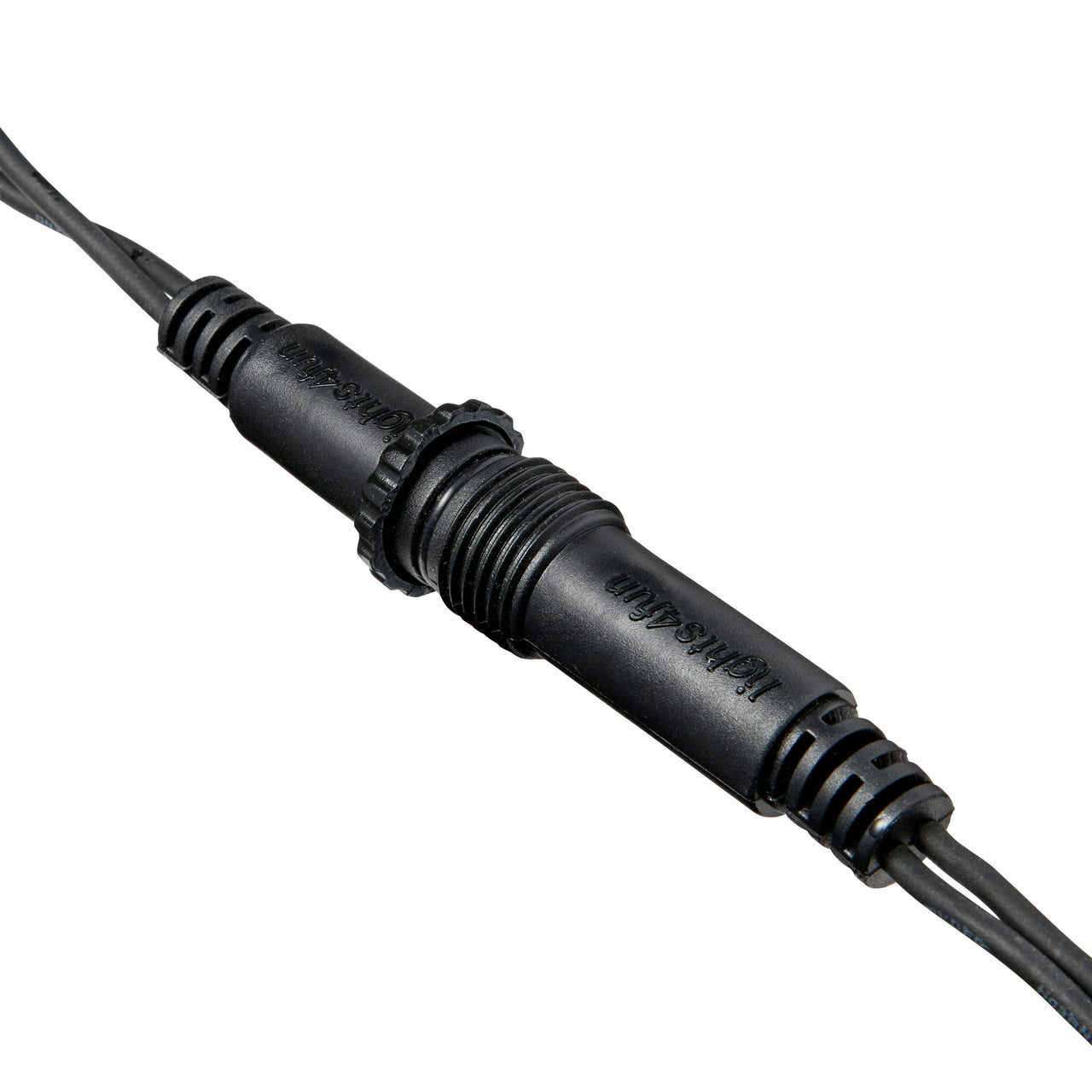 Pro Connect 15m 30 Warm White Connectable Festoon Lights Black Cable
