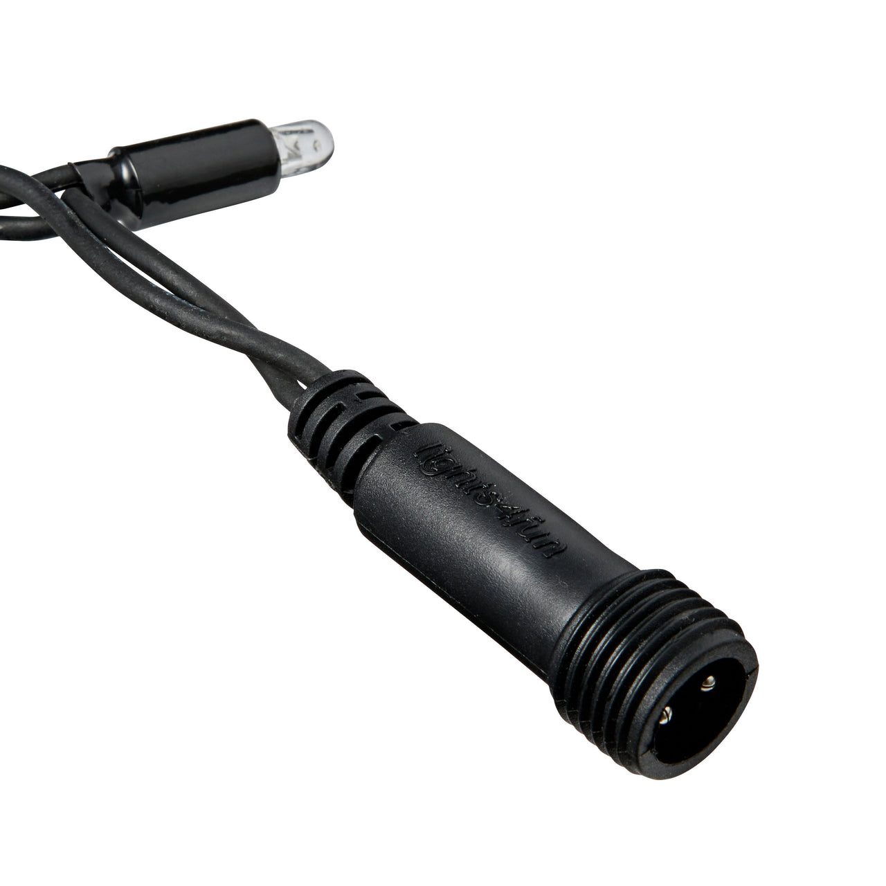 Pro Connect 15m 30 Warm White Connectable Festoon Lights Black Cable