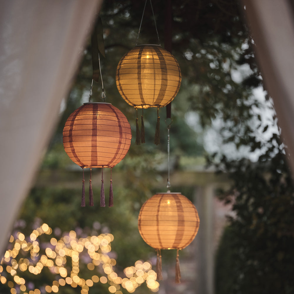 Lucena Tassel Solar Lanterns