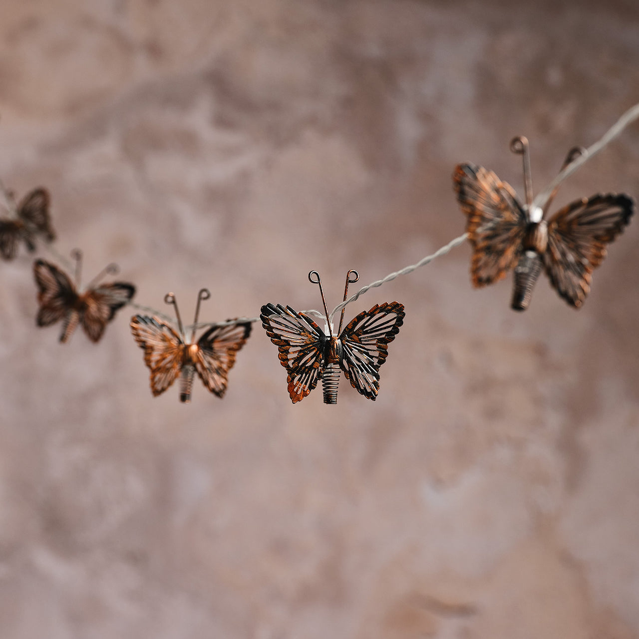 10 Butterfly Solar Fairy Lights