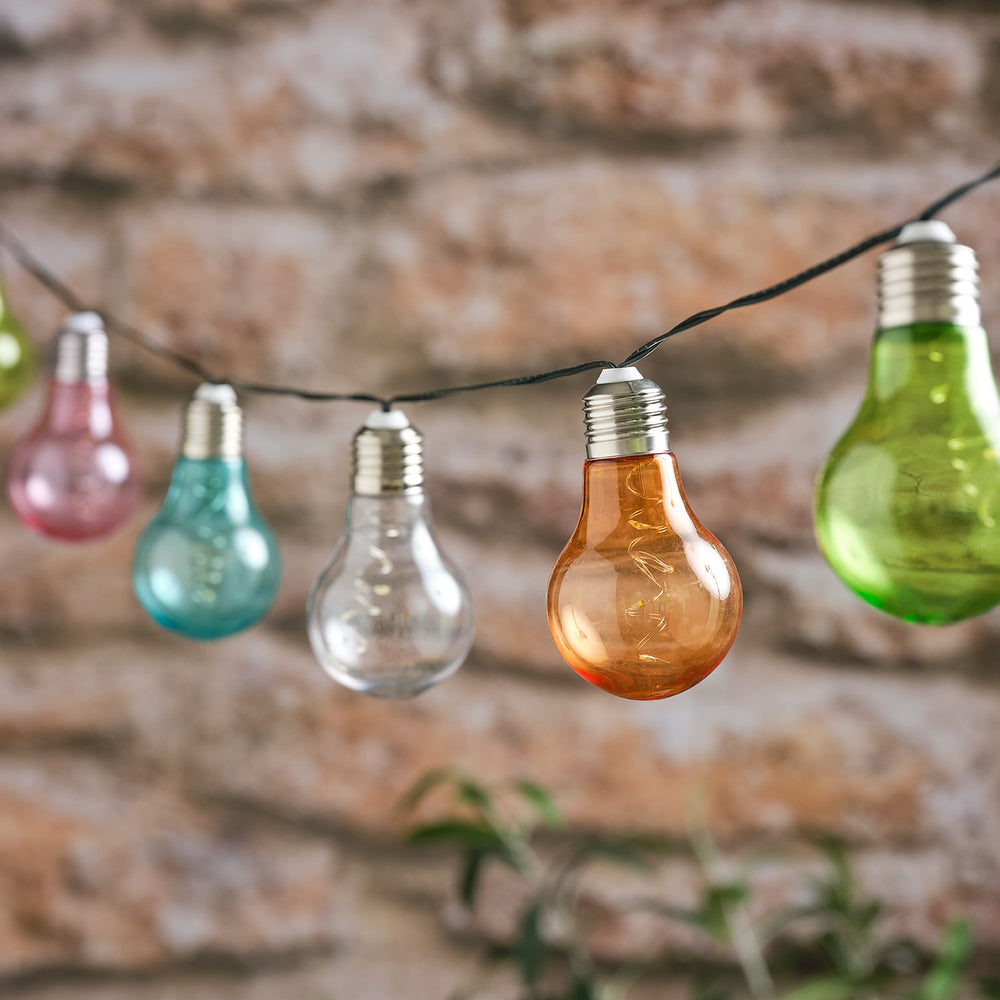 Pastel Cap Micro Solar Festoon Lights