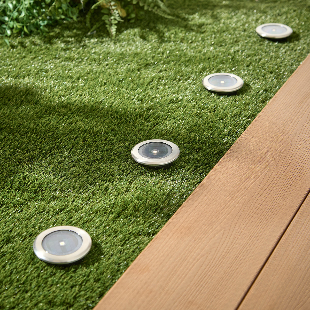 4 Solar Decking Spotlights | Garden Lights & Decoration