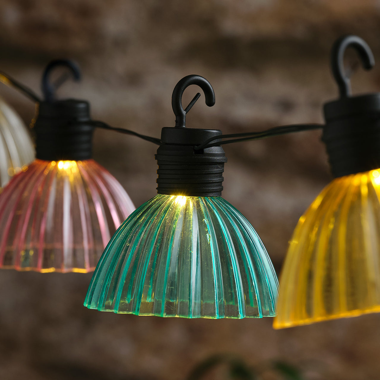 Lustre Pastel Solar Fairy Lights