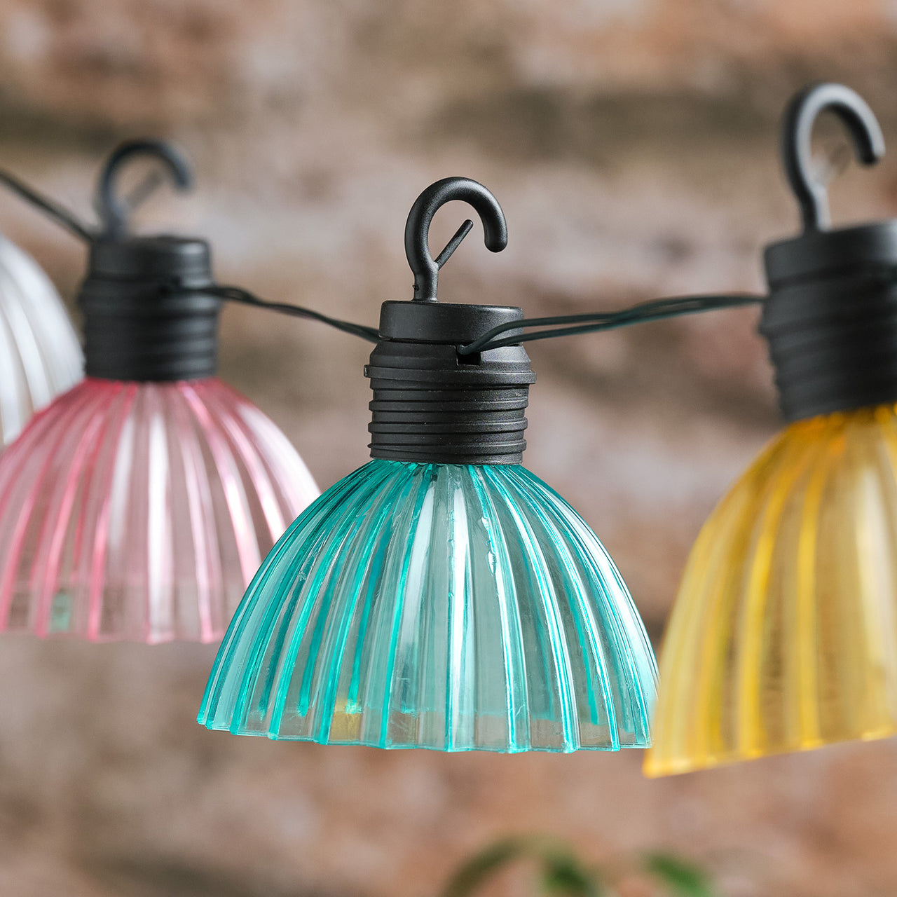 Lustre Pastel Solar Fairy Lights