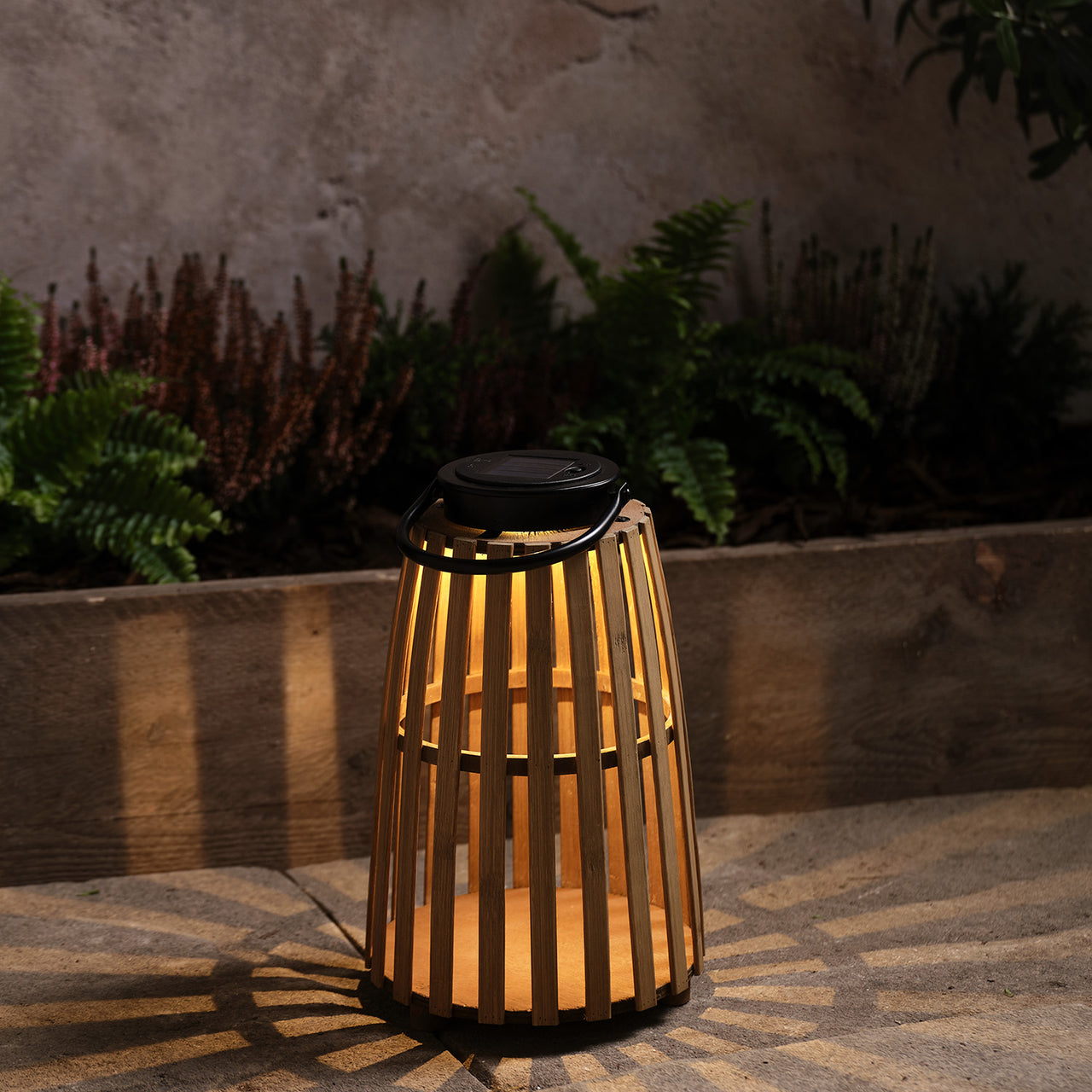 Sol Wooden Solar Lantern