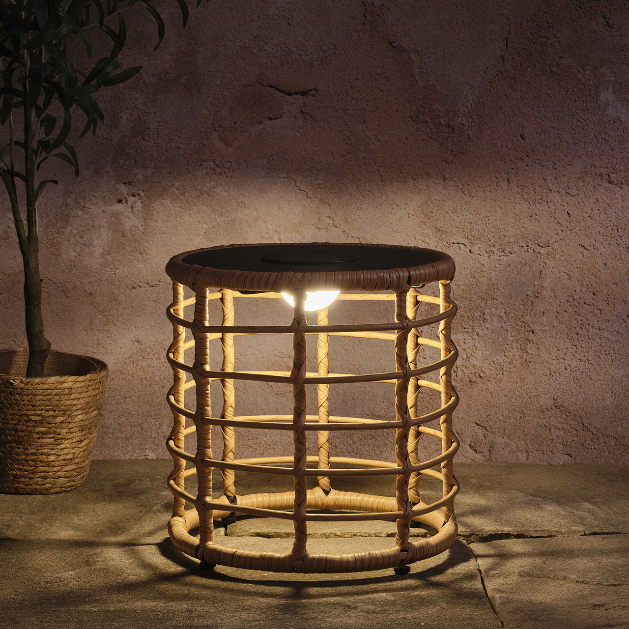 Hygge Solar Powered Light Up Garden Table