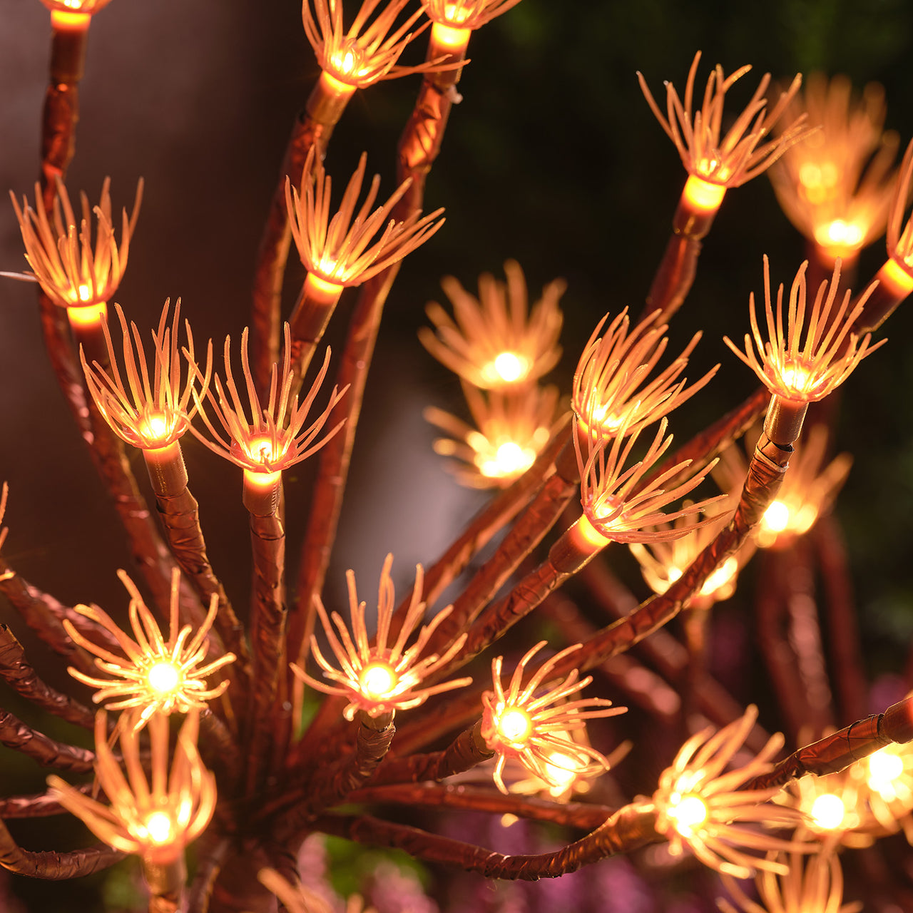 Set of 3 Dandelion Solar Stake Lights