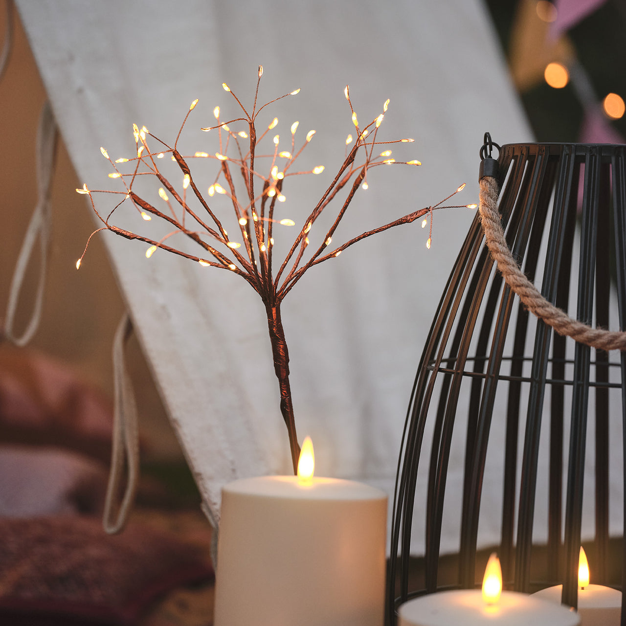 Gold Starburst Solar Stake Light | Summer Garden Decoration