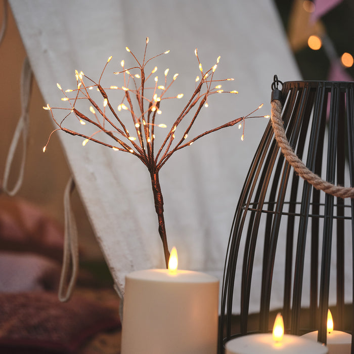 Gold Starburst Solar Stake Light | Summer Garden Decoration