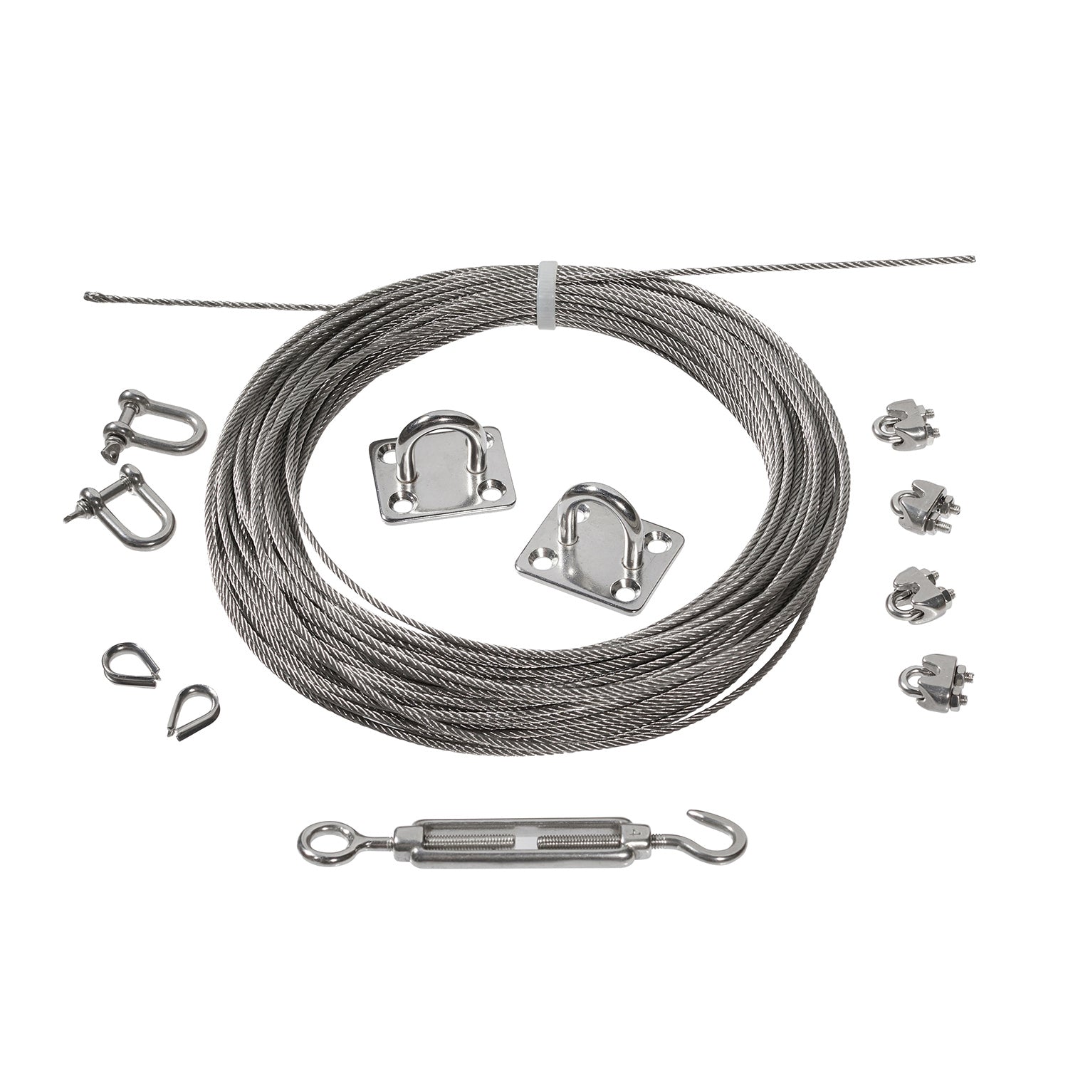 Catenary Wire Kit for Festoon Lights | Lights4fun.co.uk