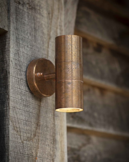 Garden Trading Regent Up & Down Outdoor Wall Light Copper