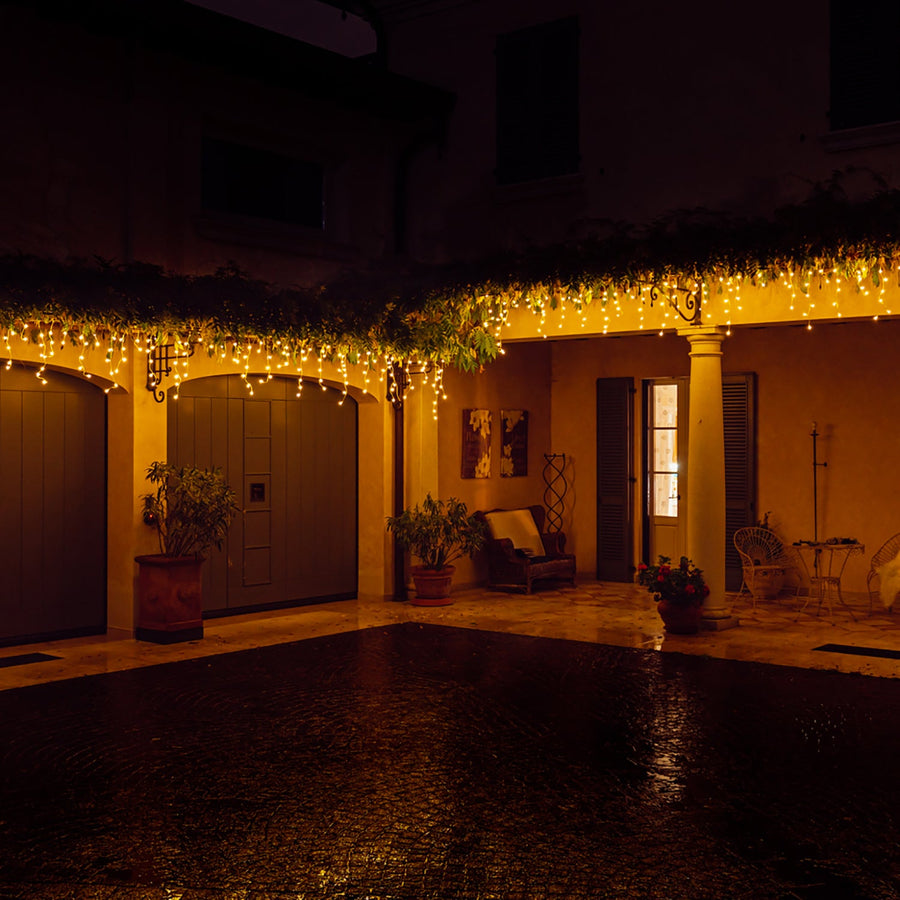Lights4fun Outdoor Icicle Lights