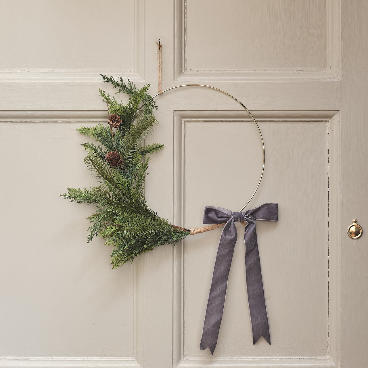 35cm Once Upon a Star Christmas Ring Wreath