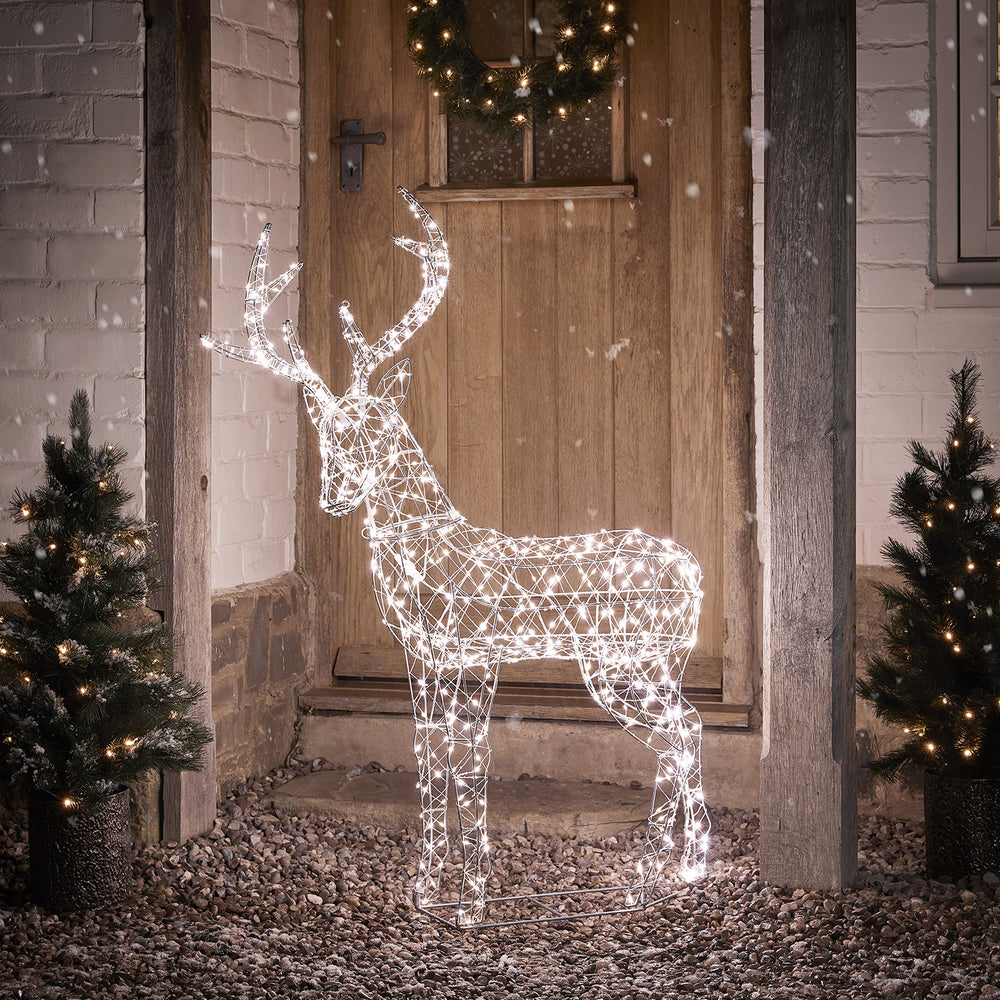 Duchy Stag Dual Colour Micro LED Light Up Reindeer