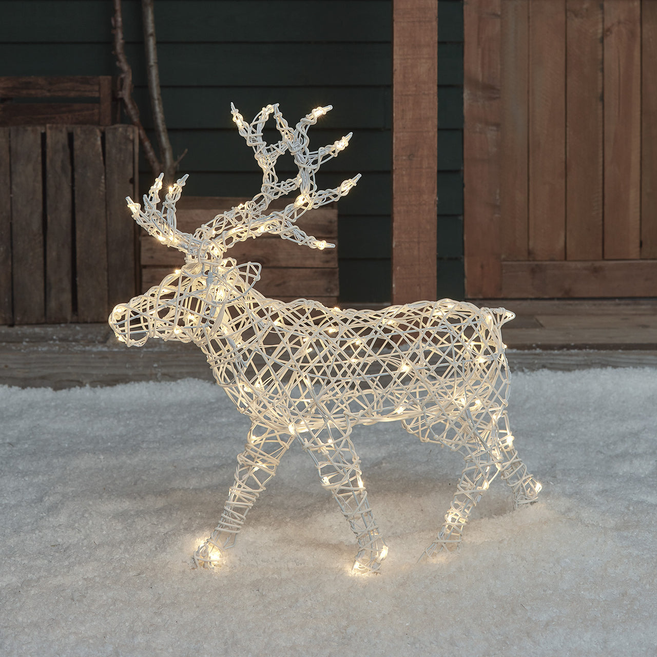 Arkendale Dual LED Battery Operated Outdoor Reindeer