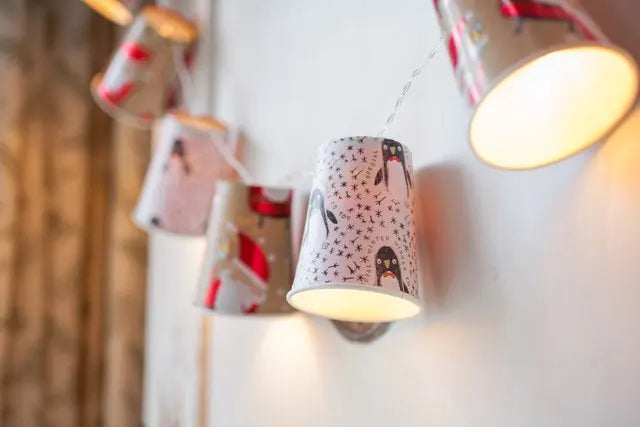 DIY Christmas Paper Cup Fairy Lights