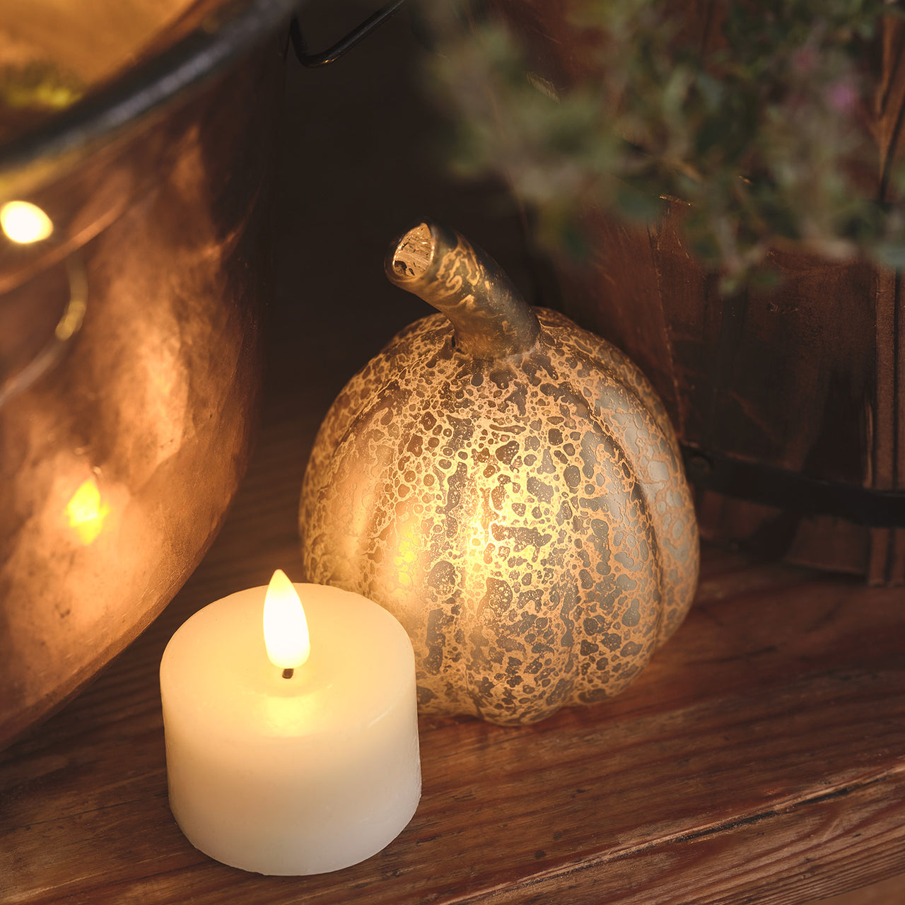 6 Ivory TruGlow® LED Mini Votive Candles