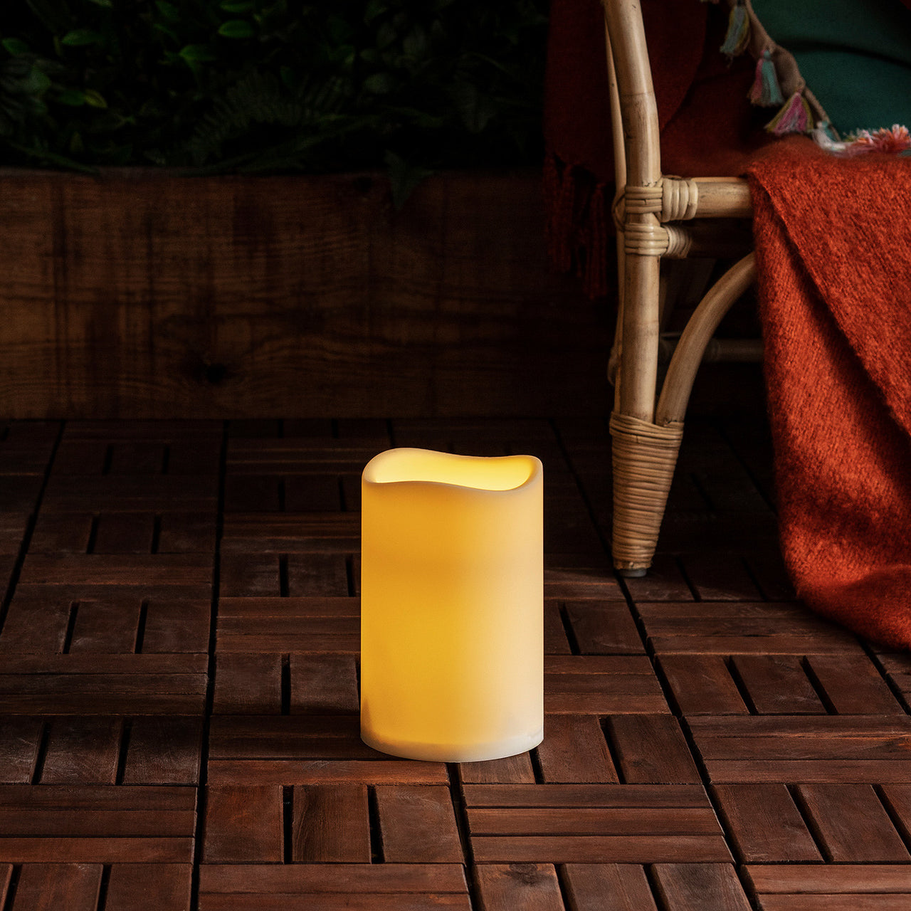 Port Isaac Battery Outdoor Led Candle