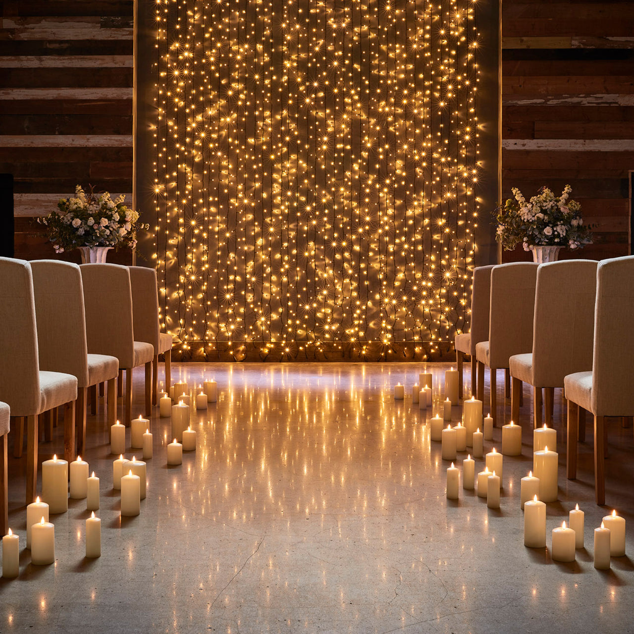 TruGlow® LED Chapel Candle 15cm
