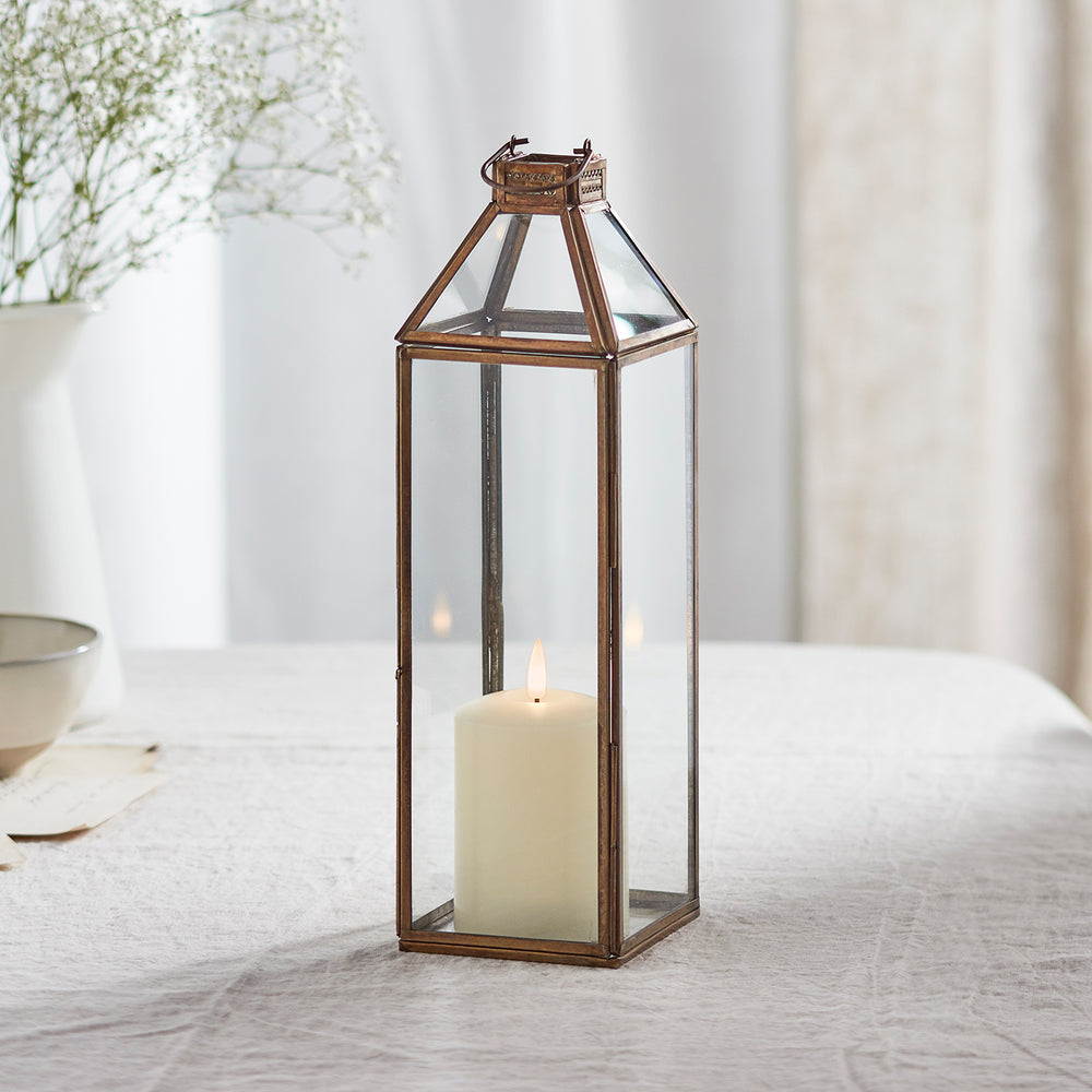 Effi Large Artisan  TruGlow® Candle Lantern