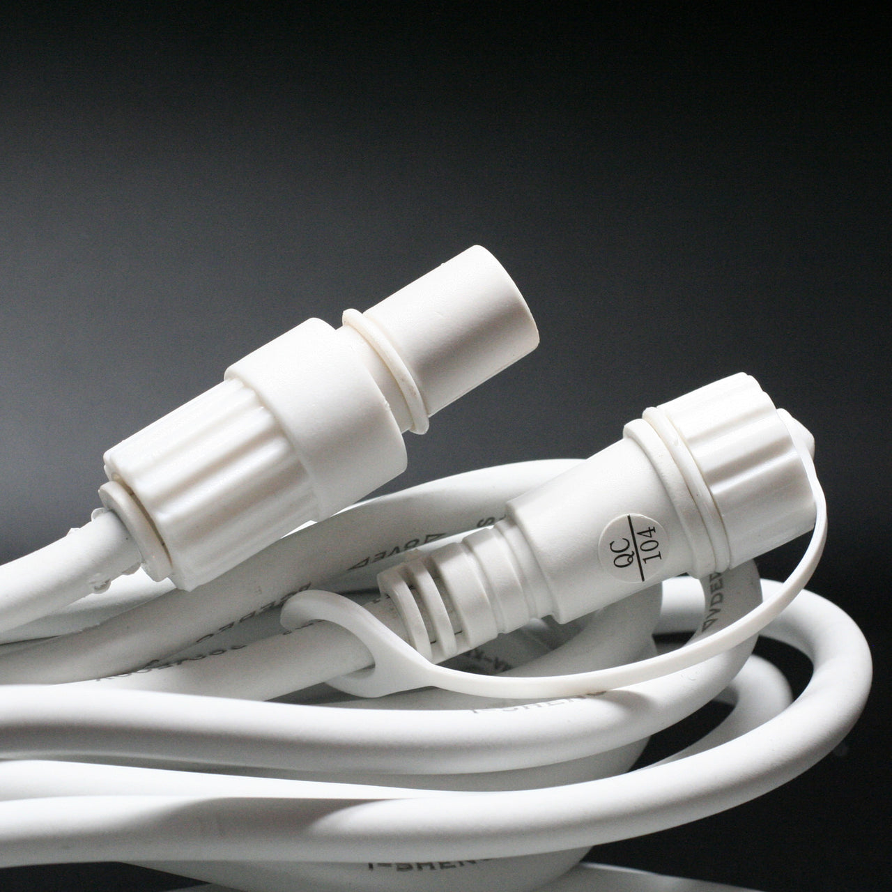 5M White Rubber Extension Cable Type A