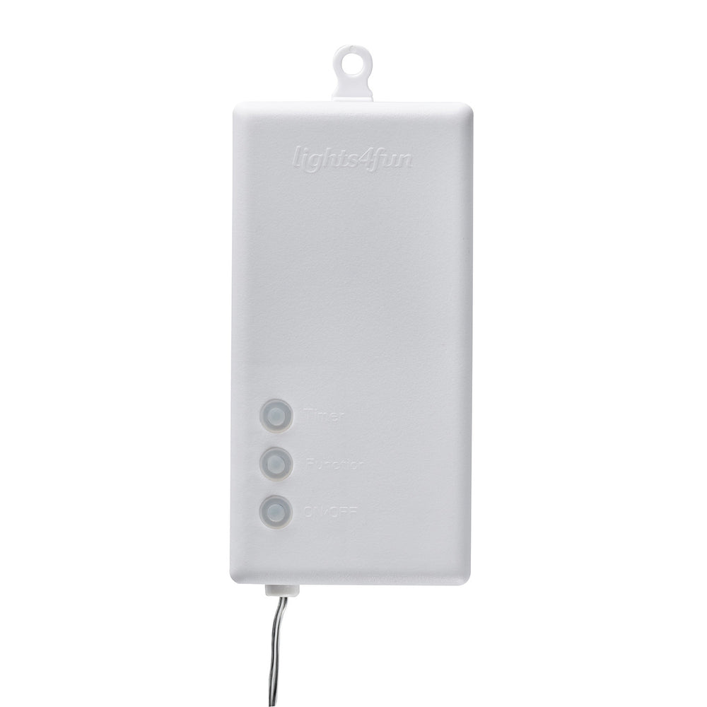 White D Battery Box With Timer