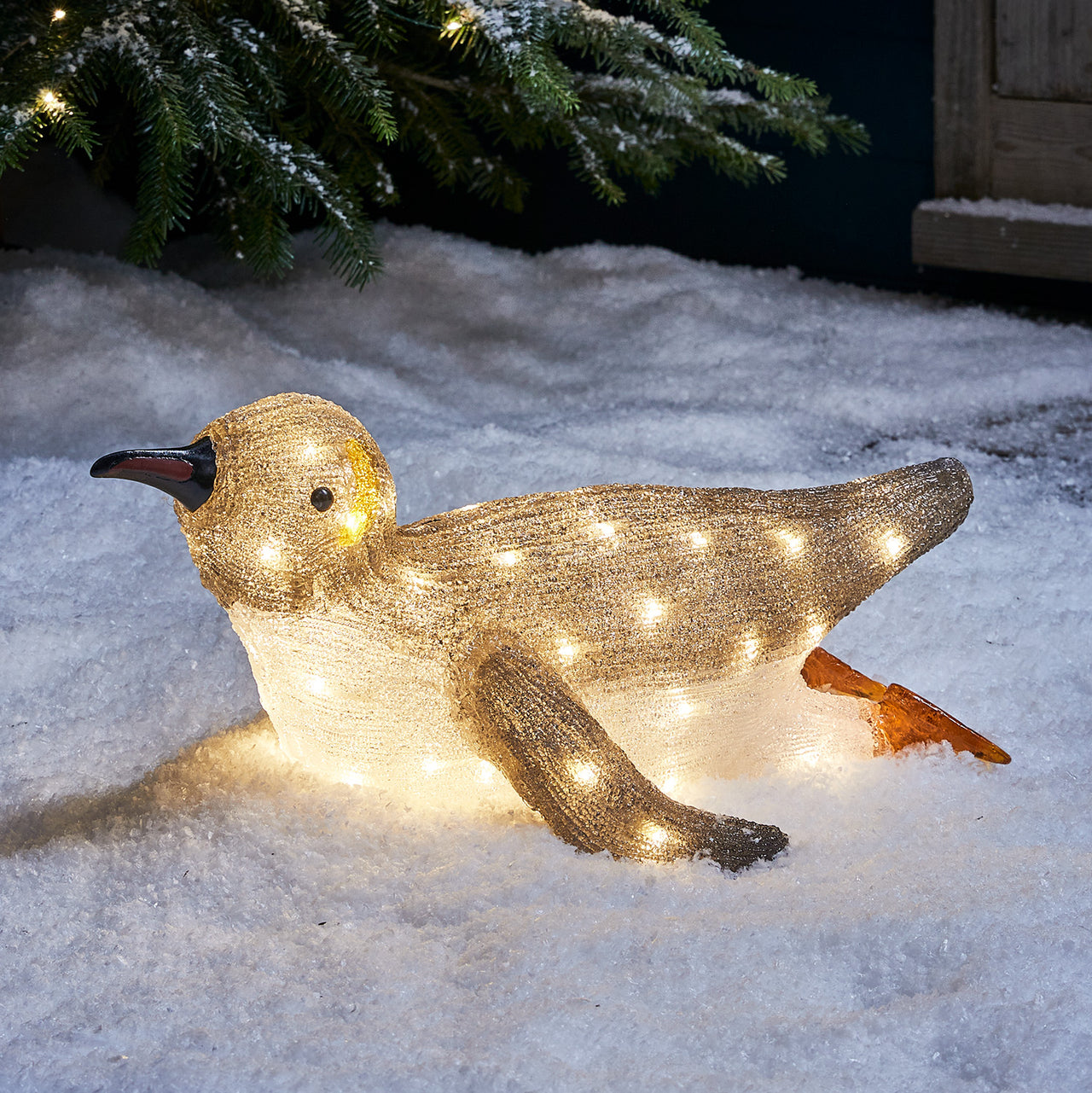 Acrylic Penguin Outdoor Christmas Figure