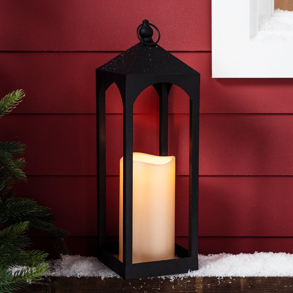 Black Porch Outdoor Lantern