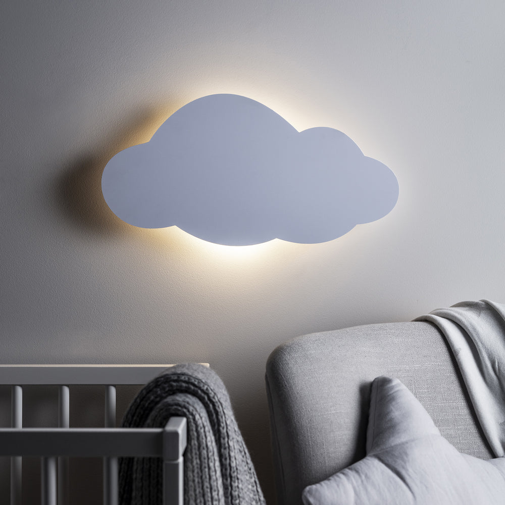 Cloud Silhouette Battery Night Light