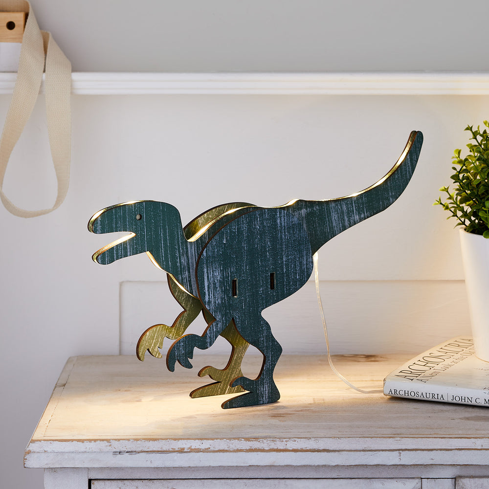 Velociraptor Light Up Dinosaur Figure