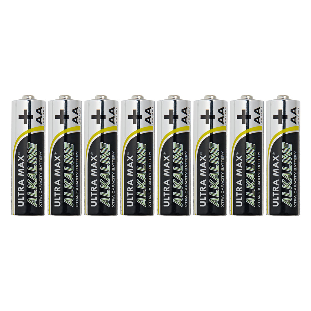 1.5v AA Ultra Alkaline Batteries - Pack of 8