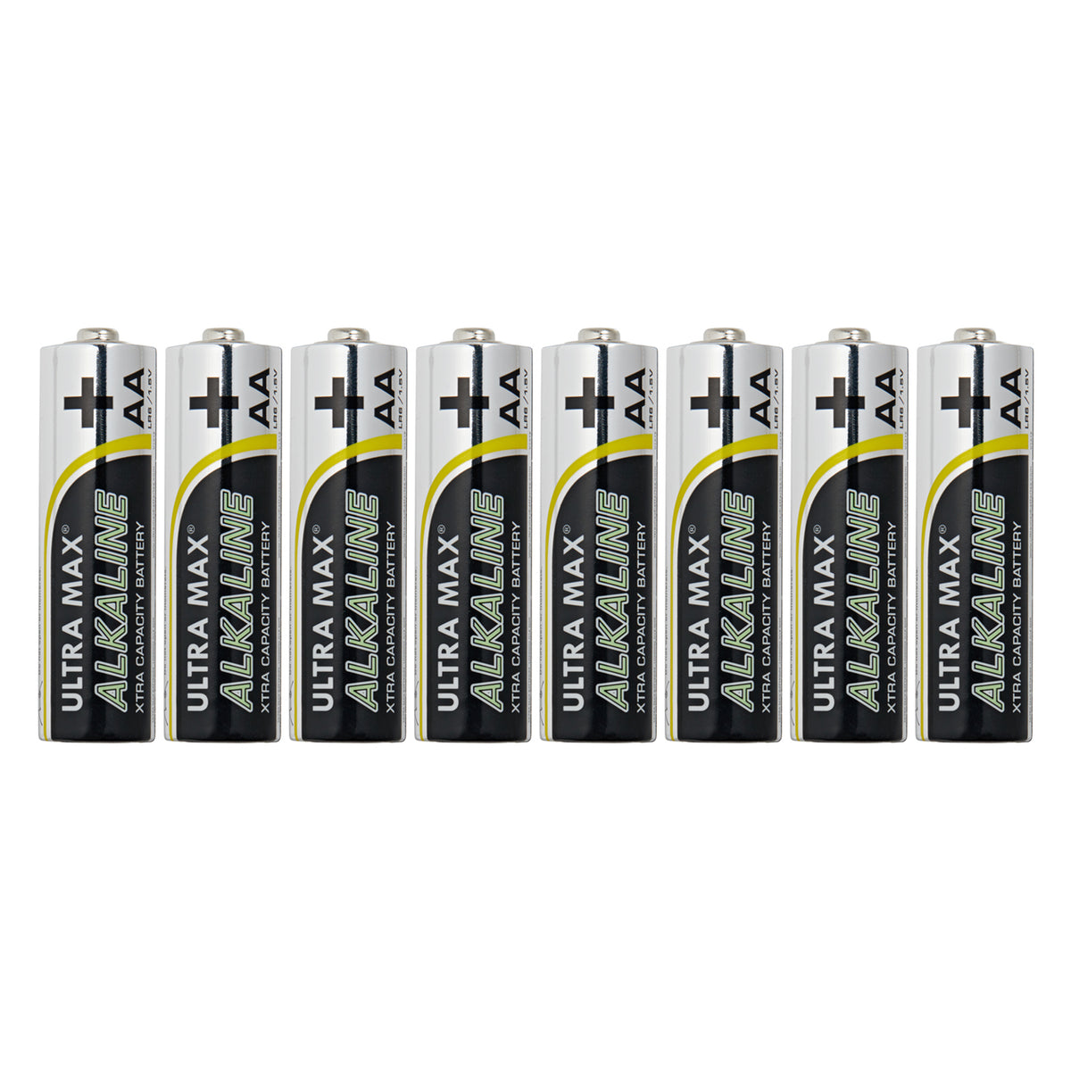 1.5v AA Ultra Alkaline Batteries - Pack of 8