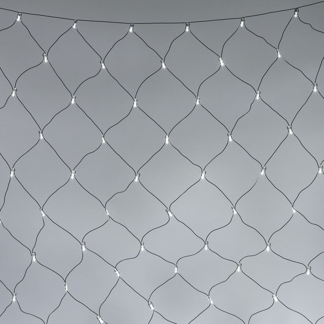 Core Connect 4m x 2m 280 White Connectable Net Lights Green Cable