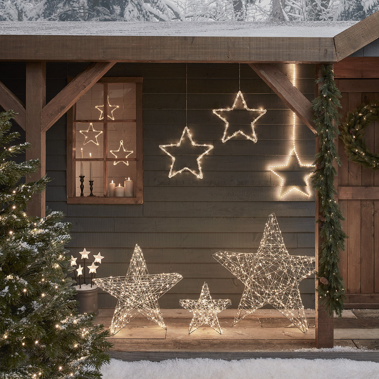 Medium Indoor & Outdoor LED Star Light