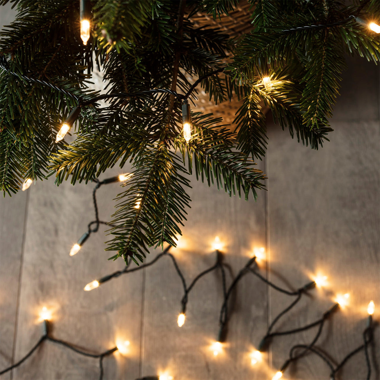 150 Warm White LED Traditional Christmas Tree Lights
