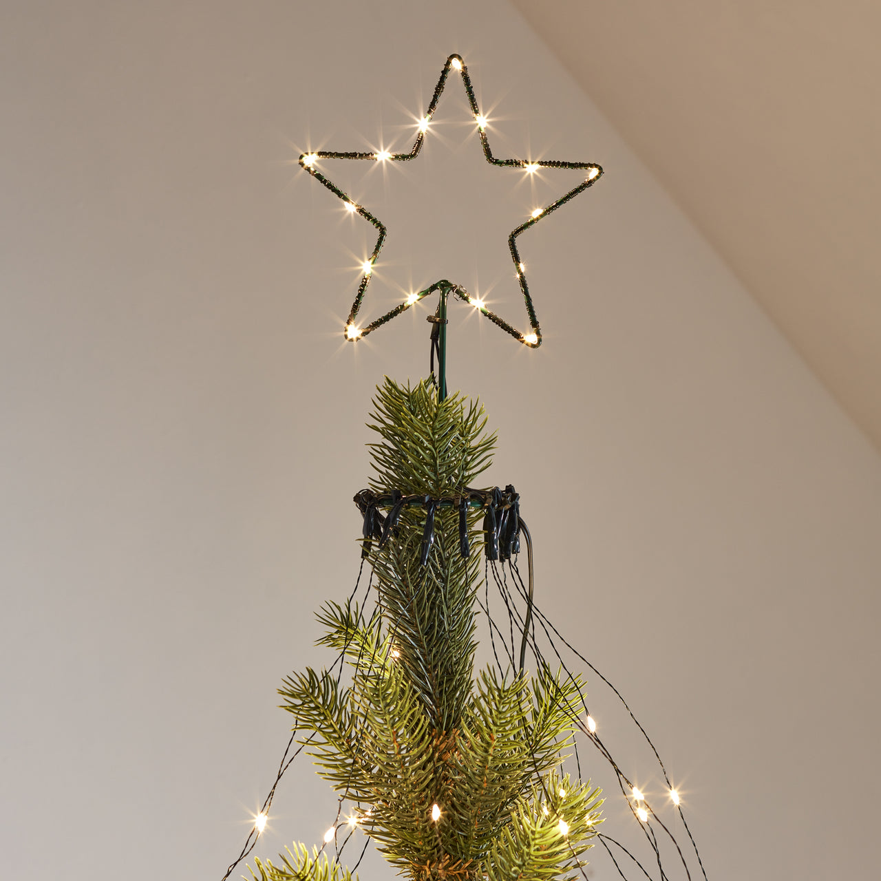 Osby Star LED Tree Topper & Micro Christmas Tree Lights