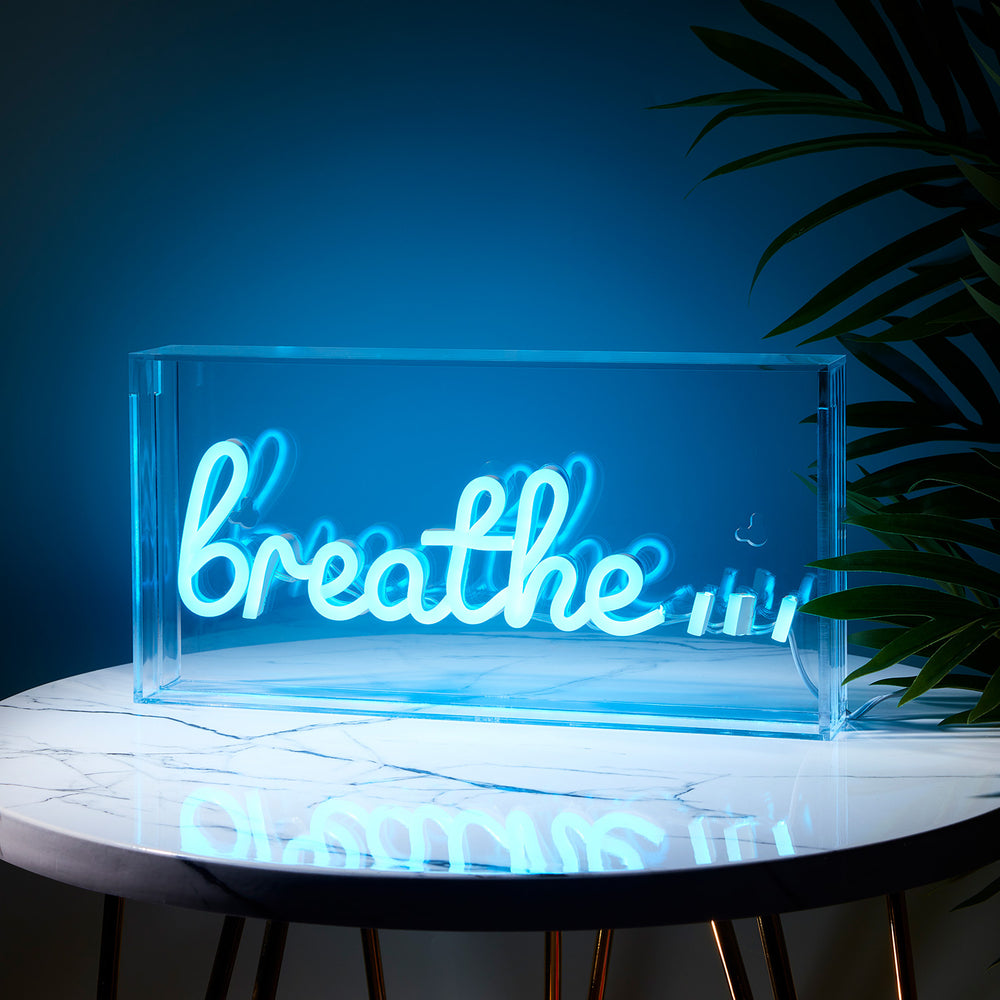 Breathe Neon Wall Light