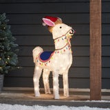 Alpaca Christmas Figure