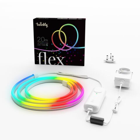 2m 192 LED Twinkly Flex Smart App Controlled Neon Light Multi Coloured